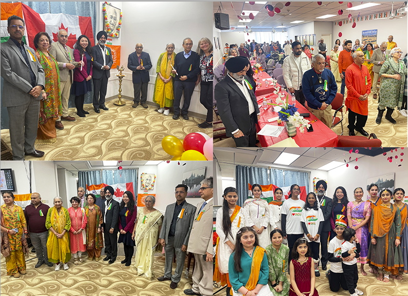 The Manitoba Hindu Seniors Society celebrated India’s 75th Republic day at its premises in Winnipeg, Manitoba. 
